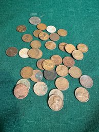 Assorted Lot Of 1920-30s Pennies