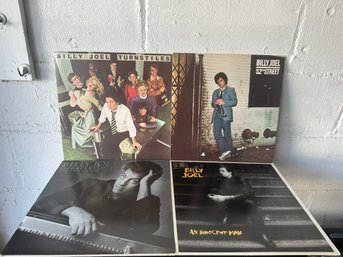 Lot Of 4 Assorted Vinyl Records-Billy Joel