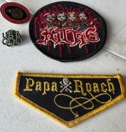 Lot Of Music Patches & Pins