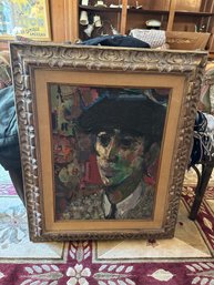 Robert J Criola 1964 'Matador'  Oil Painting - Framed