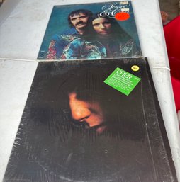 2 Vinyl Records: Sonny & Cher