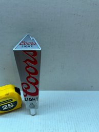 Coors Light Beer Tap Handle