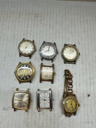 Lot Of Vintage Watches - No Bands