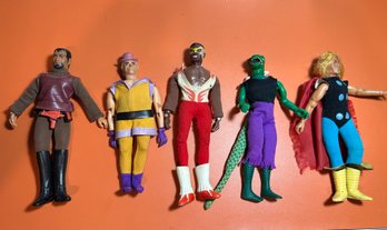Vintage 1970S Mego Action Figure Lot- As Is Condition