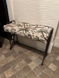 Art Deco Cast Iron Bench