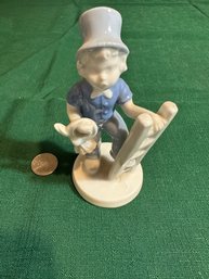 DRESDEN Porcelain CHIMNEY SWEET Figurine