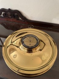 Brass Eight Day German Wall Clock