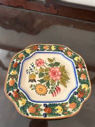 Hand Painted Titan Ware Plate