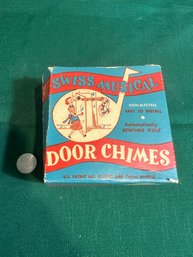 Vintage 1950s Swiss Musical Door Chimes