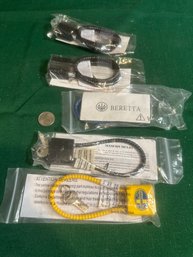 Assorted Lot Of Firearm Cable Locks