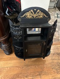 American Victorian Ebonized Wall Shelf