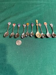 Assorted Lot Of Collector Spoons