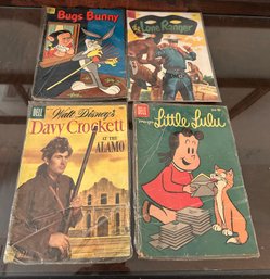 Lot Of Four Dell 10 Cent Comic Books