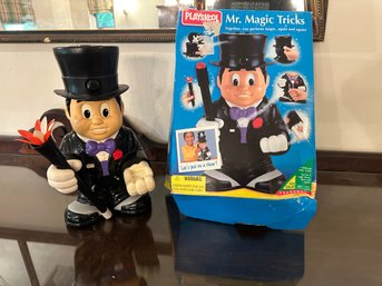 Vintage 1996 MR. MAGIC TOY Magician Hasbro Playskool With Box