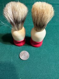 2 Vintage Ever Ready Shaving Brushes