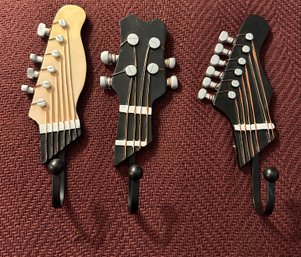 Creative Guitar-shaped Resin Wall Hanging Hooks