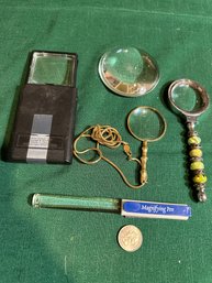 Assorted Lot Of Magnifying Glasses