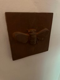 Iron Bee Wall Plaque