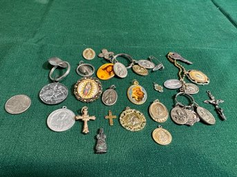 Assorted Lot Of Religious Jewelry