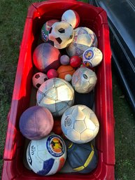 Assorted Kids Balls Lot