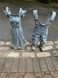 Decorative Overalls And Dress Planters