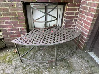 Vintage Metal Bench