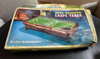 Vintage Waco Auto-Shooter Craps Table