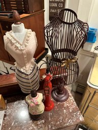 Assorted Lot Of Dress Forms