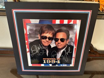 Signed Elton John & Billy Joel Summer Of 1994