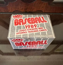 Sealed Fleer 1989 Baseball Cards