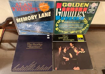 Assorted Lot Of Vinyl Records: The Beatles Rarities, Golden Goodies Etc