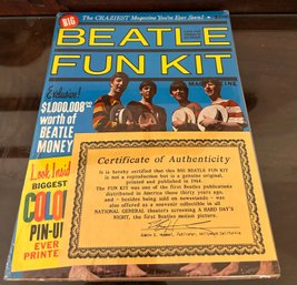 1964 Sealed Beatles Fun Kit