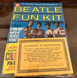 1964 Sealed Beatles Fun Kit