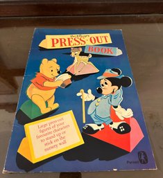 Walt Disney Press Out Book