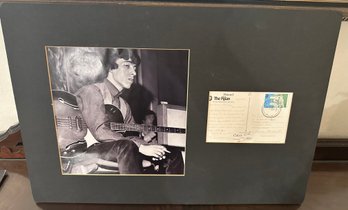 Bill Wyman  Display And Postcard