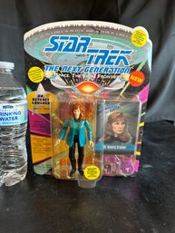 Sealed Playmates Star Trek The Next Generation Dr Beverly Crusher Action Figure