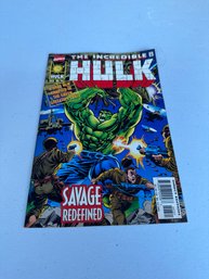 THE INCREDIBLE HULK SAVAGE REDEFINED #447 MARVEL COMIC BOOK H