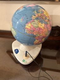 Leap Frog Explorer 10' Globe Talking Interactive Earth- Untested