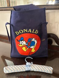 Donald Duck Bag Filled With Kids Hangers