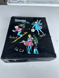 IDEAL 1960s TAMMY DOLL HUGE LOT Clothing  & Storage Case