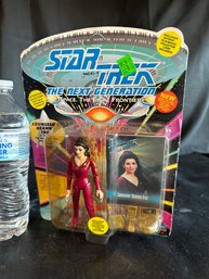 Sealed 1993 Playmates Star Trek The Next Generation Counselor Deanna Troi