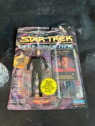 Sealed Playmates Toys 1993 Star Trek Deep Space Nine Commander Benjamin Sisko