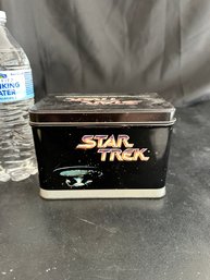 NOS Vintage 1991 Impel Star Trek 25th Anniversary Trading Cards Tin