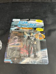 Sealed Star Trek Next Generation Locutus Of Borg Metallic Armor Action Figure 1995