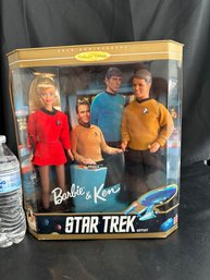 Sealed Barbie & Ken Star Trek 30th Anniversary Gift Set