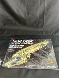 Sealed AMT 1988 Star Trek The Next Generation, U.S.S. Enterprise Starship Model Kit