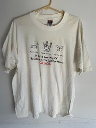 Adult XL Single Stitch DD Tee Shirt