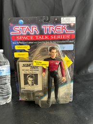 Sealed Star Trek Space Talk Series Q Playmates Figure