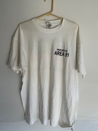 Adult XL Area 51 Tee Shirt