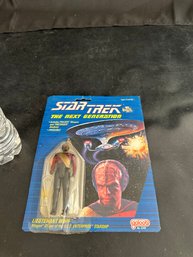 Sealed Star Trek Next Generation Lt Tasha Yar Galoob Action Figure Toy